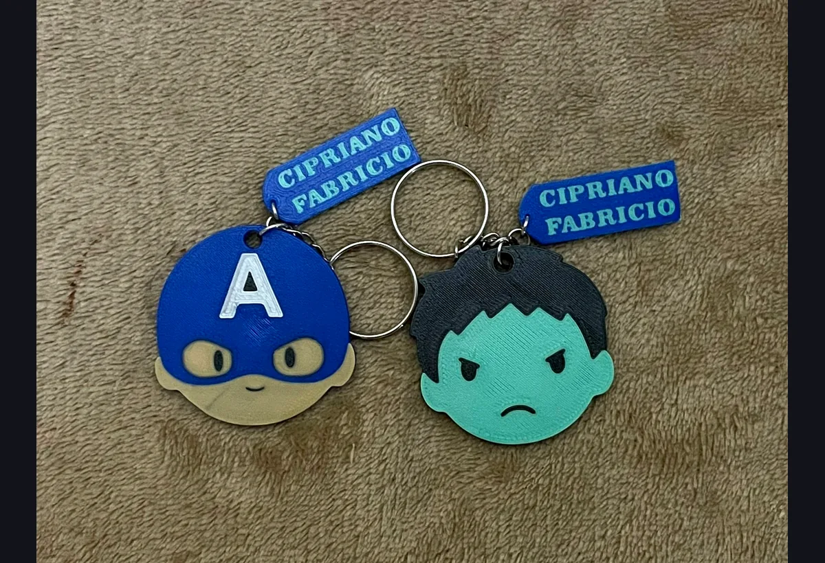 Llaveros 3D personalizados
