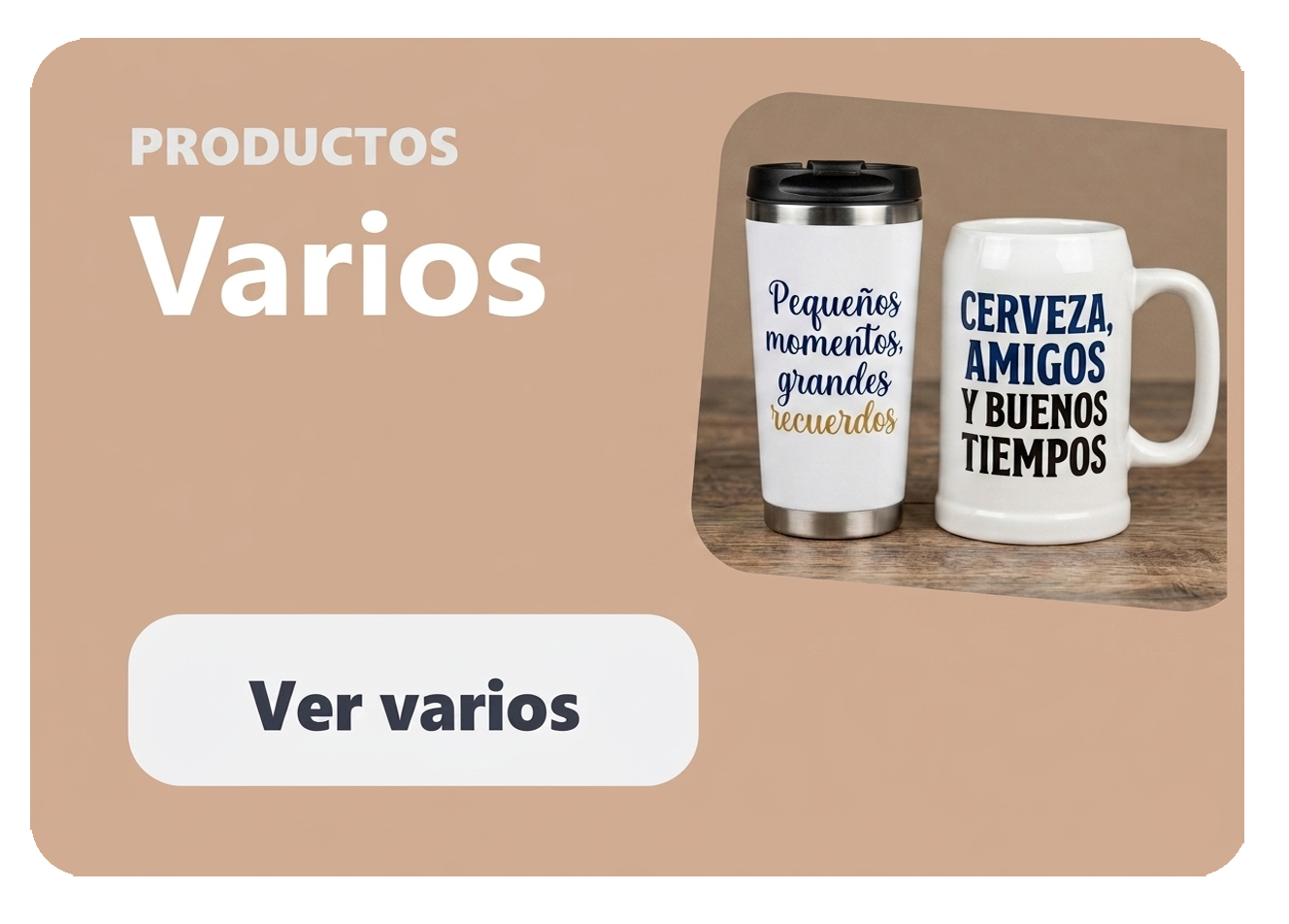 Ver productos varios personalizados